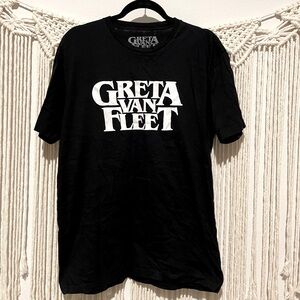 Greta Van Fleet Shaky Knees 2018 Festival Authentic Band Tee Sz L UNISEX